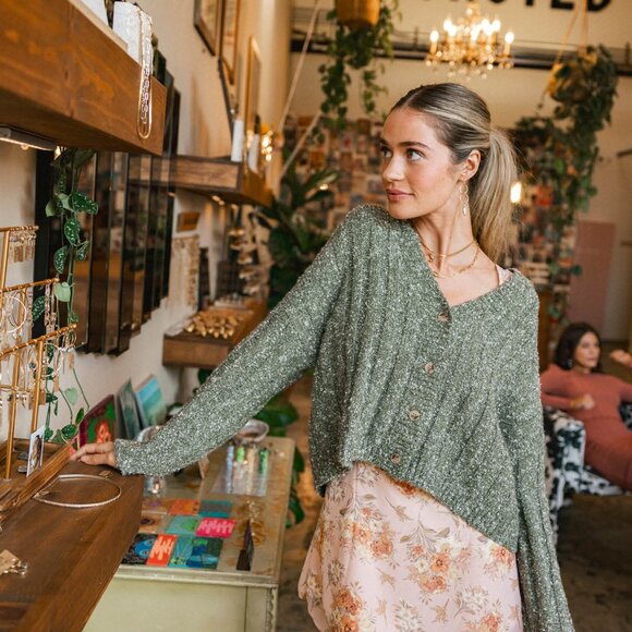 O’Neill Ferris Button Front Sweater Cardigan by O'Neill Clothing - Picture 2 of 4